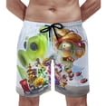 thumbnail image 5 of Plants Vs Zombies Mens Board Shorts Quick Dry Swim Trunk Lightweight Soft Swimsuit Youth Bathing Suit for Boys S, 5 of 8