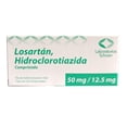 thumbnail image 1 of Losartán, Hidroclorotiazida 50 mg/12.5 mg 30 comprimidos, 1 of 2