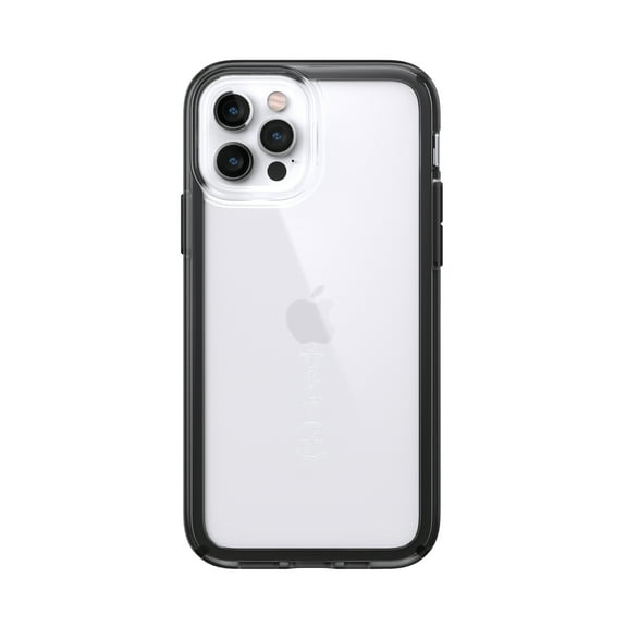 Speck iPhone 12 Pro GemShell phone case in Clear and Black