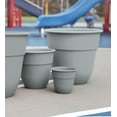 thumbnail image 5 of Suncast 10-Inch Indoor/Outdoor Resin Flower Planter, Gray, 5 of 7