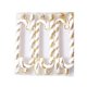 thumbnail image 1 of Advancent Adorno navideño con forma de bastón de caramelo festivo, adorno para árbol de Navidad, duradero y fácil de colgar. Fiesta Kits de decoración para fiestas dorado, 1 of 6