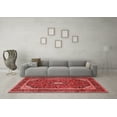 thumbnail image 3 of Ahgly Company Indoor Rectangle Medallion Red Traditional Area Rugs, 4' x 6', 3 of 4