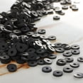 thumbnail image 2 of Bead Landing Black PVC Rondelle Spacer Heishi Beads, 5.8mm, 12 Pack, 2 of 4