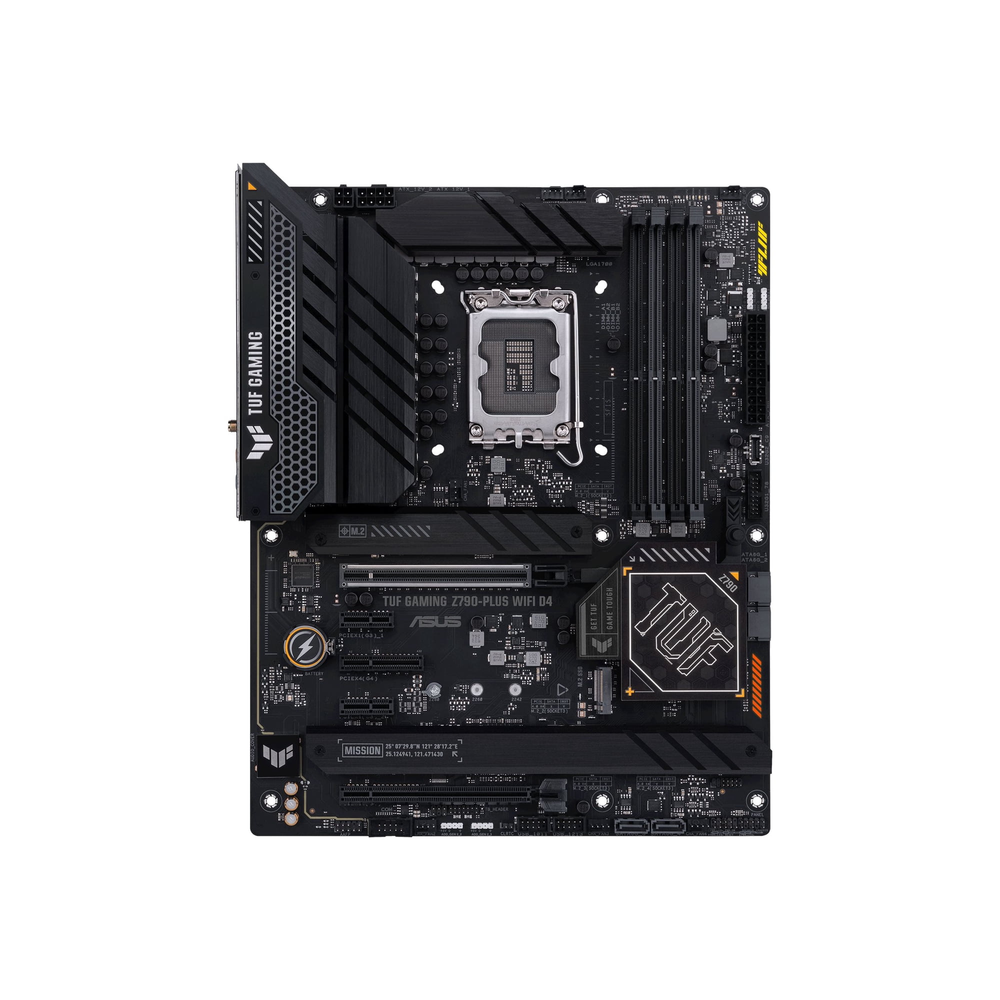ASUS TUF Gaming Z790-Plus WiFi D4 ATX Motherboard, Z790 Chipset