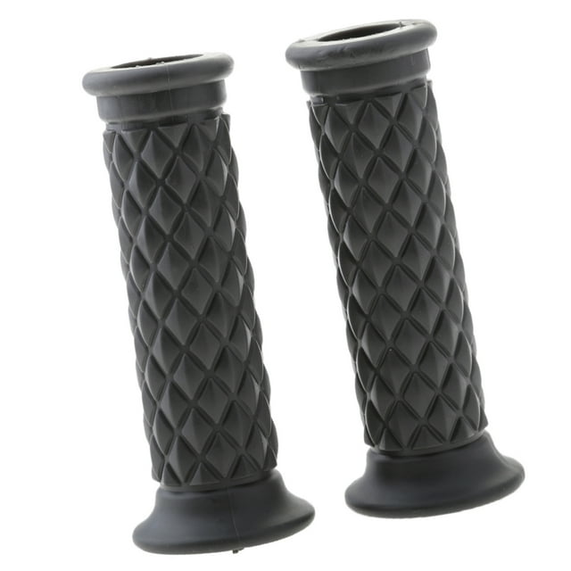 1par Agarraderas de Manillar de Motocicleta 22mm Pieza de Reemplazo para Zuma CBR600 Gris