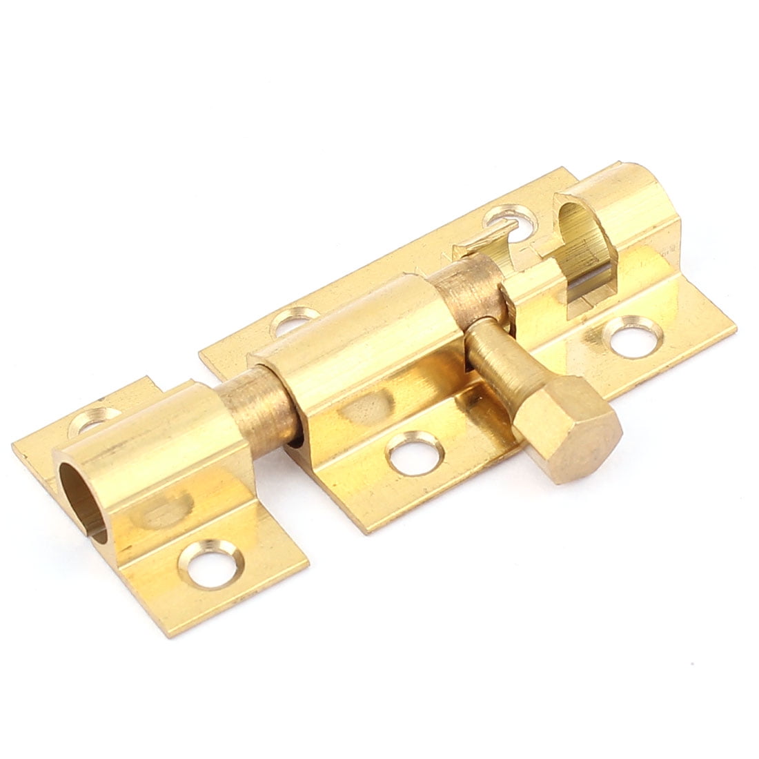 Motorcycles Antique Finish Brass Lock W/ Two Keys 3.75”x3.75”x1.25” 