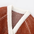 thumbnail image 3 of Baby Boys Girls Sweaters Cardigans Pure Color Long Sleeve Knitted Newborn Infant Kids Outerwear Jackets & Coats Children Costume, 3 of 5