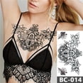 thumbnail image 1 of Topliu Clearance Items,Chest Body Temporary Pattern Decal Waist Art Sticker, 1 of 2