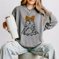 thumbnail image 2 of Lace Ghost - Women's Lightweight Garment Dyed Sweatshirt, 2 of 7