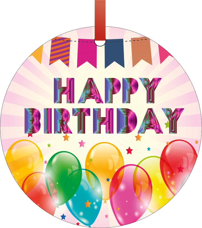 Happy Birthday Ornaments for Tree Birthday Christmas Ornaments