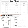 thumbnail image 3 of Black Tshirts for Womens Plus Size Tops Tunic Short Sleeve Crew Neck Shirts Casual Soft Blouse 1XL 5XL Summer Tops, 3 of 4