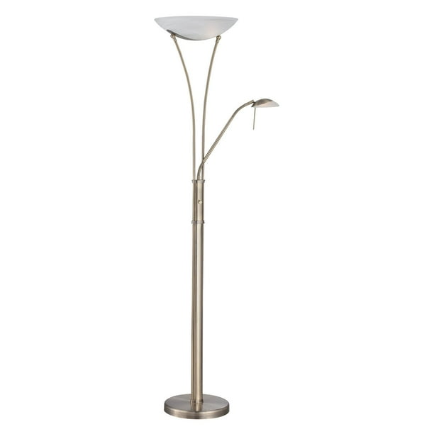 Lite Source Avington Swing Arm Torchiere Reading Floor Lamp Lite Source Avington Swing Arm