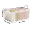 thumbnail image 3 of Caja Organizadora de Ropa Plegable – Caja de Tela Impermeable con Asas, Contenedor Apilable para Armario, 3 of 7