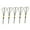 Black, variant on IDEANATEGRATE Toothpicks Wood Cocktail Picks Red 100Pcs Home Bar Party Supplies
