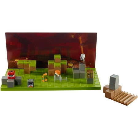 Minecraft Stop-Motion Movie Creator Set with 4 Mini-Figures & Props