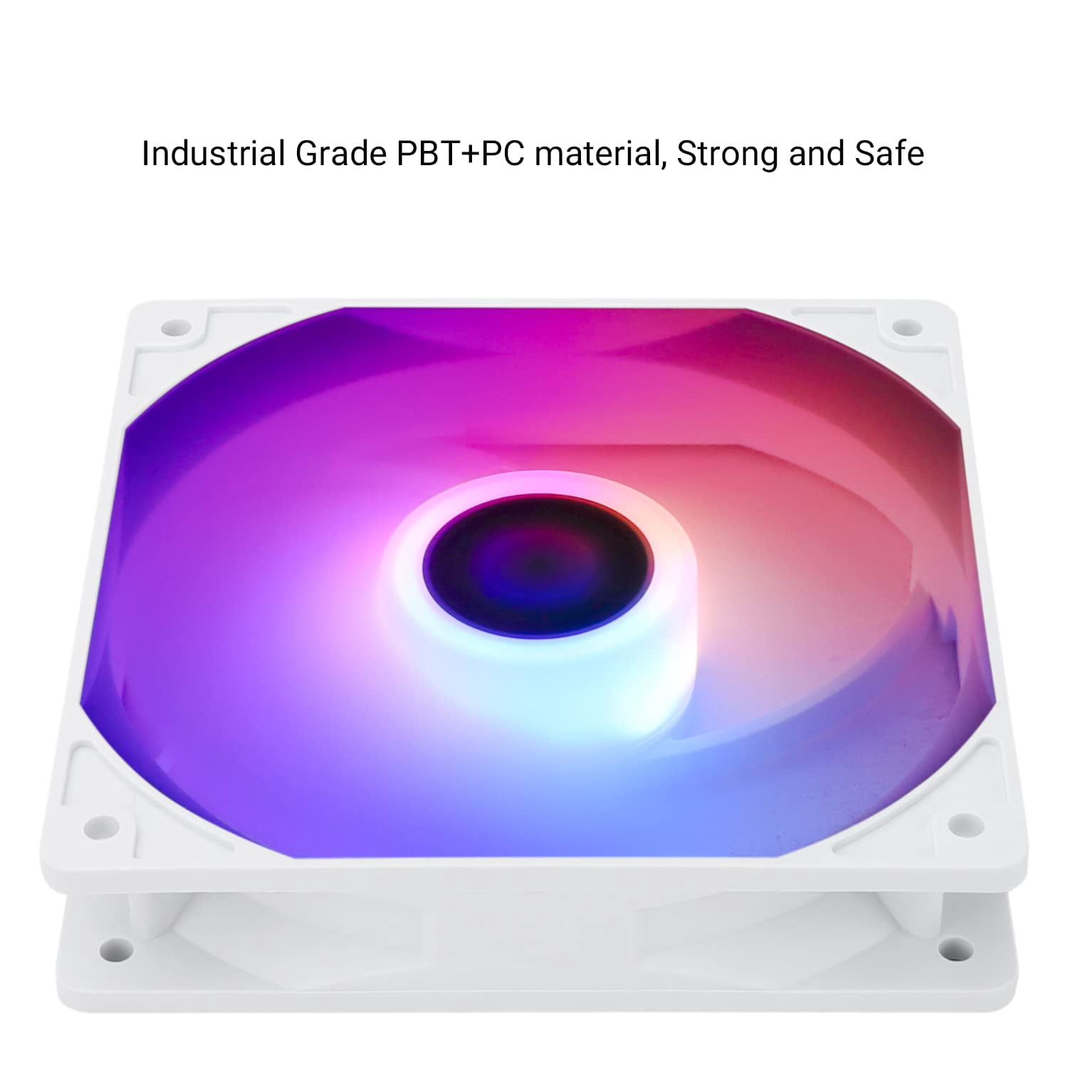TL-C12CW-S X3 CPU Fan, 120mm 4pin PWM Silent Computer Case Cooler Fan, with S-FDB Bearing Included, up to 1550RPM PC Cooling, White ARGB （3 Quantities）