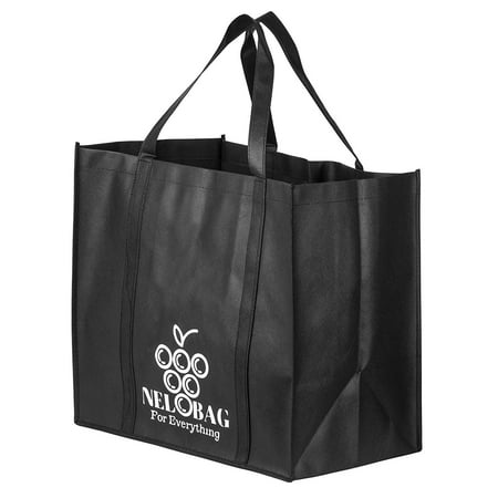 extra large reusable grocery bags set of 5 by heavy duty