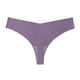 thumbnail image 1 of Zhuge Ropa interior sin costuras para mujer, bragas sexys de encaje estilo hipster, tanga, bragas, ropa interior para mujer, 3 piezas (lila, morado, L), 1 of 2