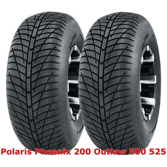 (2) Polaris Phoenix 200 Outlaw 500 525 Rear 20x10-9 20x10x9 Hi-Speed ATV Tires