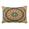 thumbnail image 1 of BOSDECO Housse de Coussin Motif Géométrique 20x30 Pouces, 1 of 1