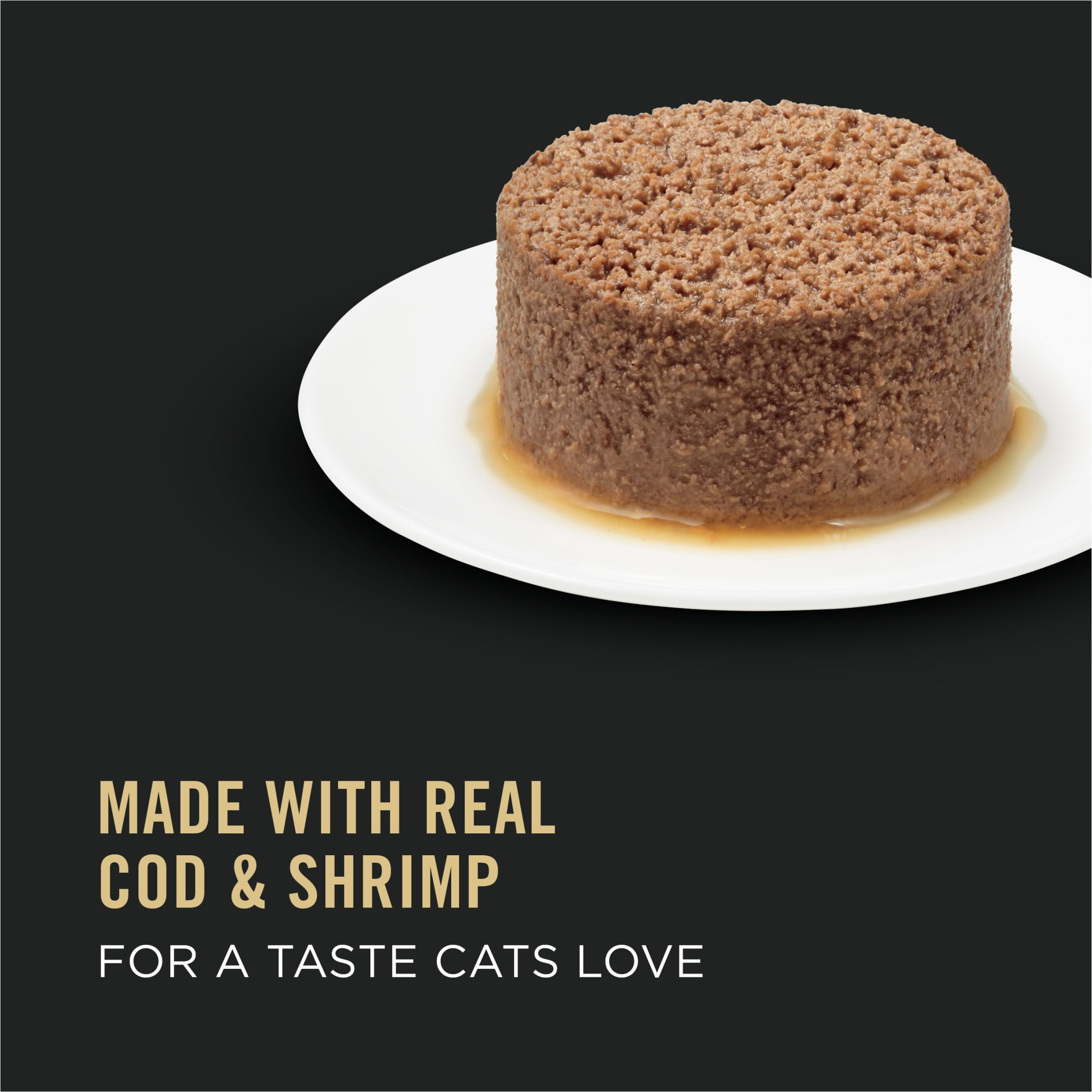 Purina Pro Plan, Grain-Free Cod and Shrimp, Wet Cat Food, 3 oz Cans, 24 Pack