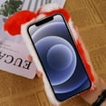 thumbnail image 7 of HONITANO Cute Girly Phone Case Red Plush 1 Piece 6.41X3.07X0.39in, 7 of 7