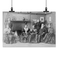thumbnail image 2 of Print: Frances Benjamin Johnston And Her Family In Studio, 1332 V St., 2 of 4