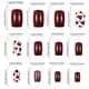 thumbnail image 3 of 24 uñas postizas con diseño de corazones rojos para San Valentín, para usar, para usar, para usar., 3 of 7