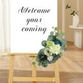 thumbnail image 5 of Set of 2 Artificial Wedding Arch Flowers for Wedding Welcome Sign, Banquet and Reception Decoration, Ceremony Backdrop Floral Arrangements, and Bridal Shower Decor, 5 of 8