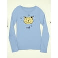 thumbnail image 3 of Cute Little Cat Face Long Sleeve Toddler -Image by Shutterstock,  3 Toddler, 3 of 4