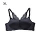 thumbnail image 1 of Sujetador sin costuras Apertura frontal Ropa interior de encaje Sin cables Sexy Bralette transpirable Racerback, Negro, 38/85 seitruly AP001113-12, 1 of 7