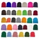 thumbnail image 4 of Jumpingount Gorros Gorros Lana con vuelta Punto Uisex Sombreros Protección Elástico Accesorios casuales Esquí de invierno gris plateado claro Type3 NO3, 4 of 6