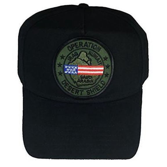 OPERATION DESERT SHIELD IRAQ KUWAIT SAUDI HAT GULF WAR ODS STORM US FLAG