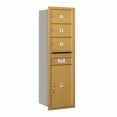 thumbnail image 4 of Salsbury Industries Recessed USPS 3 Door Front Load or Rear Load 4C Horizontal Mail Center with 1 Parcel Locker, 4 of 4
