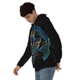 thumbnail image 6 of Vaporeon Men's Graphic Hoodies Novelty Long Sleeve Pullover Hoodie Casual Y2k Unisex Hooded Sweatshirts With Pockets, 6 of 8