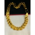 thumbnail image 3 of 22K Certified Solid Yellow Gold Dubai Rare Design Unisex Link Bracelet, 3 of 13