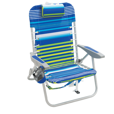 Rio Beach 4 Position Lace Up Backpack Beach Chair Stripe From Walmart Accuweather Shop