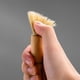 thumbnail image 4 of Ounissouiy Cepillo de limpieza para molinillo de café con cerdas suaves, mango de madera, cepillo para polvo de granos de café Juegos de servir café y té Ounissouiy HA6220-00B, 4 of 6