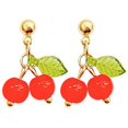 thumbnail image 5 of Earrings for Women Girls Fashionable Alloy Multi Color Decor 0.8 Inches, 5 of 5
