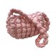 thumbnail image 1 of Bolsa De Hombro Bolso de mano para mujer, color sólido, acolchado, moda, plisado, embrague femenino (rosa) Ehuebsd Para Estrenar, 1 of 9