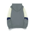 thumbnail image 4 of WREESH Fashion Jacket Men'S Color Blocking Hooded Sports Zipper Pocket Cardigan Long Sleeve Hooded Casual Outwear Gray, 4 of 6