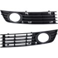 thumbnail image 2 of For 02-05 A4/04-05 S4 Front Bumper Fog Lamp Bezel Grille Grill Assembly SET PAIR, 2 of 5