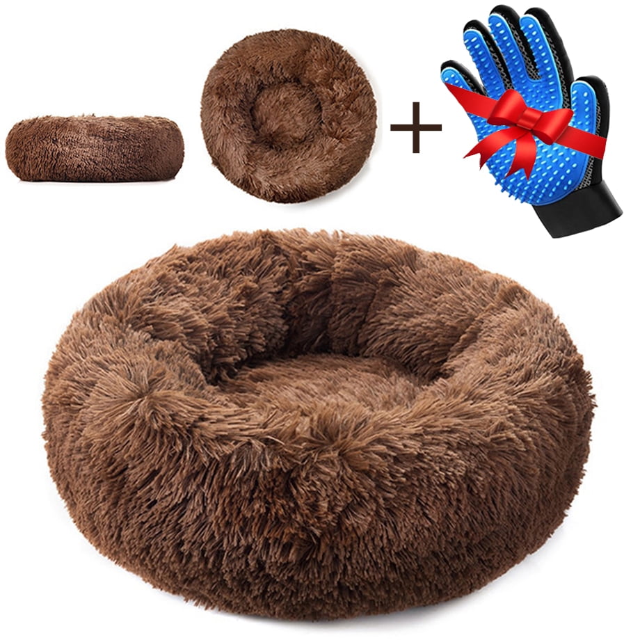 Dog/Cat Bed Anti Anxiety Pet Calming Bed Orthopedic Ultra Soft