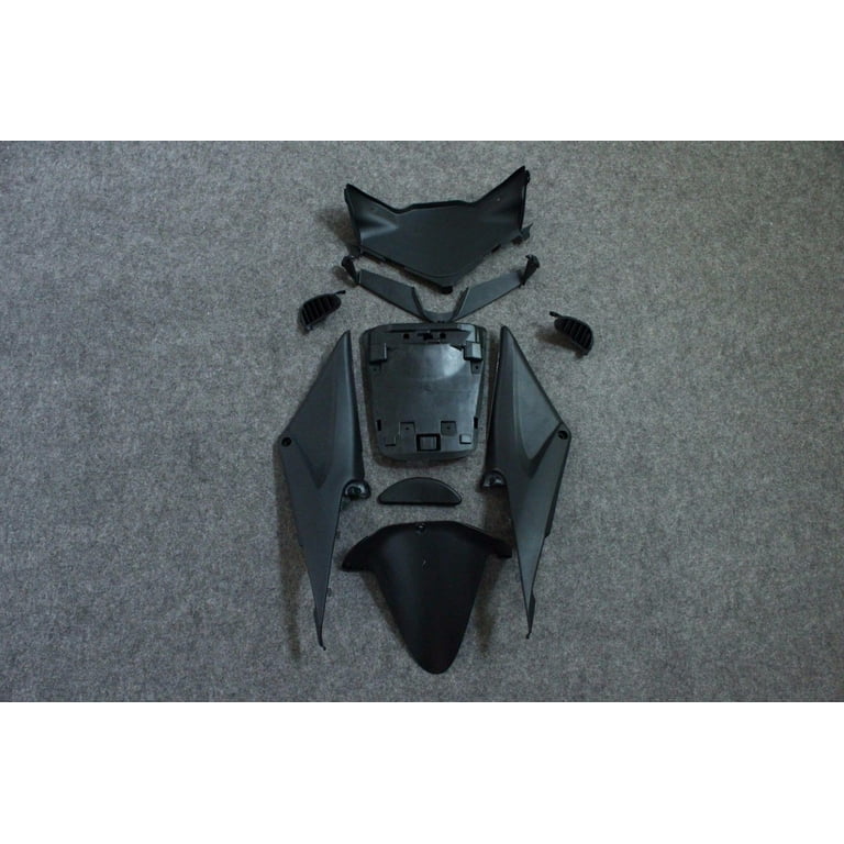 オーダー Kawasaki Z1000 Black Fairings Kit: Complete Aftermarket