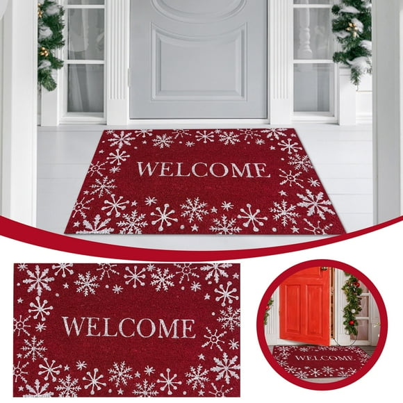 Shaped Doormat Non Soft Microfiber Welcome Mat for Living Room and Bedroom Floor