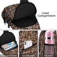thumbnail image 4 of Science Lover Scientific Knowledge Laboratory Educational Wall Travel Sling Backpack Lightweight Durable, 4 of 6