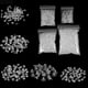 thumbnail image 2 of 200-2000 piezas de tapones de silicona suave para pendientes, tapones para los oídos con forma de bala, accesorios para pendientes de bricolaje, 2 of 5