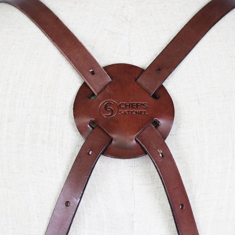 Custom Leather Strap Aprons