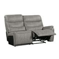 thumbnail image 3 of New Classic Furniture Kamari 3-Piece Fabric Manual Sectional Set in Gray, 3 of 10