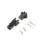 thumbnail image 1 of 100 Pares Conector de Terminal de crimpado de Carcasa JST-SM de 2,54 mm de plástico Negro de 2 Pines Hembra Macho, 1 of 6